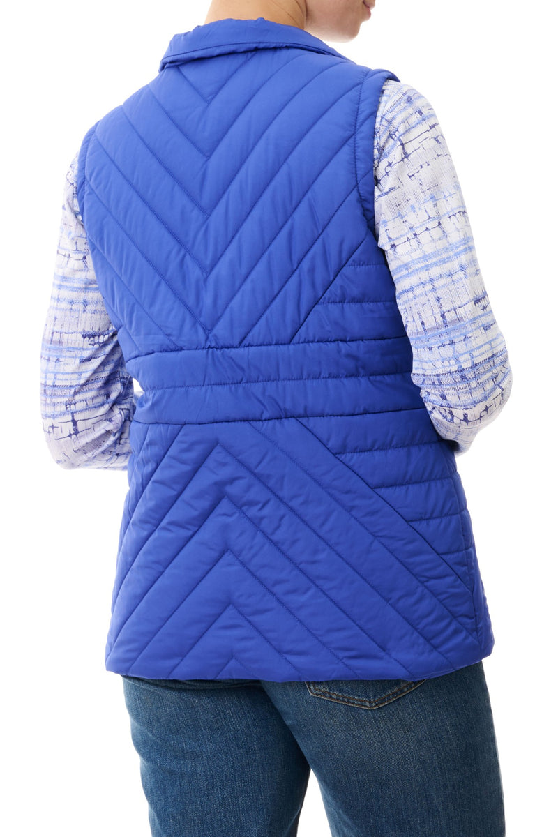 GIVONI PUFFER VEST COBALT [Sz:8]