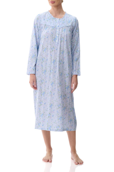 GIVONI GINA BLUE MID NIGHTIE [Sz:S]