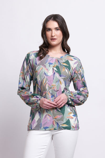 FOIL GATHERING HEIGHTS TOP UNLEAFABLE [Sz:XS]