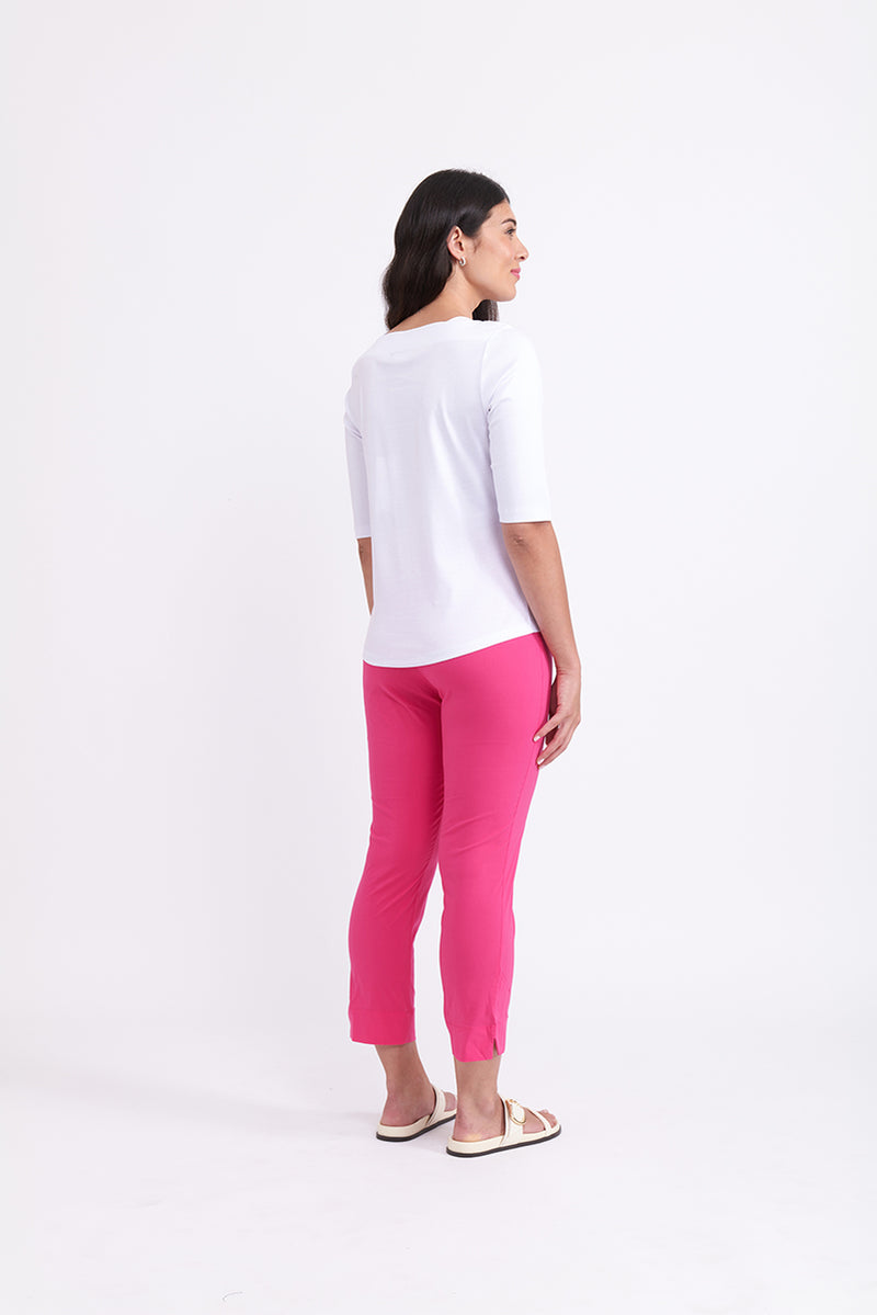 FOIL FUSS FREE TAPER CAPRI TRAPEZE PINK FLASH [Sz:10]