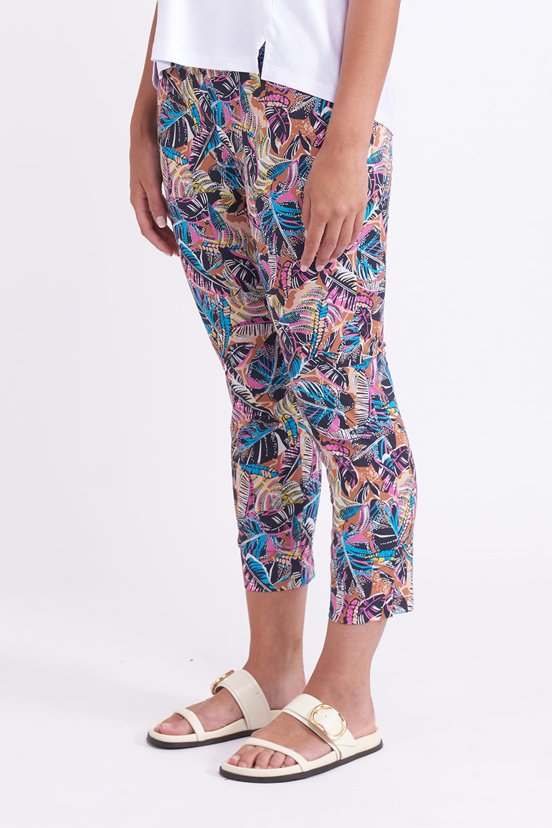 FOIL FUSS FREE CAPRI PRINT AMAZON [Sz:10]