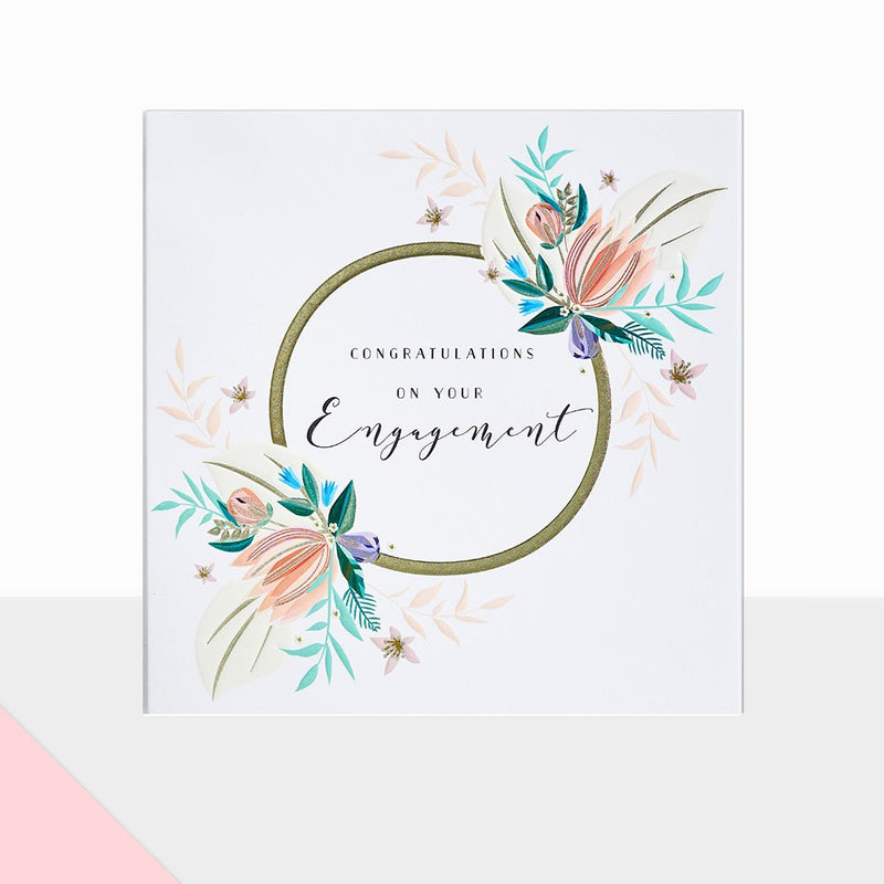 CARD CONGRATULATIONS ON YOUR ENGAGEMENT