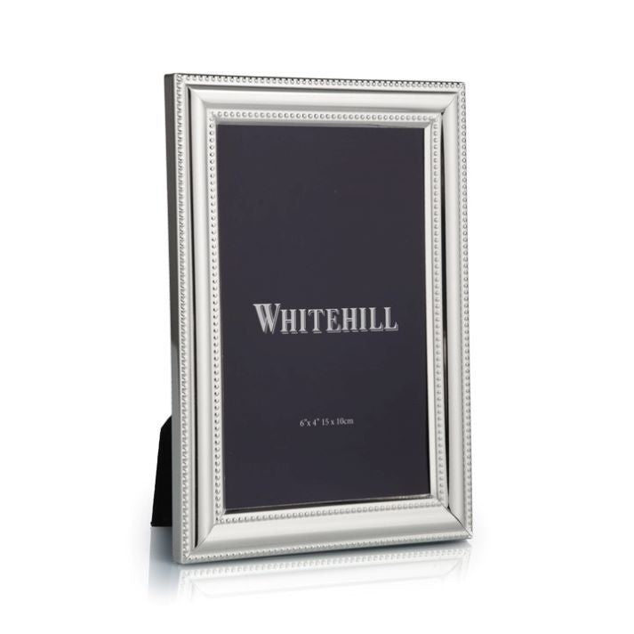 WHITEHILL STUDIO 10X15CM BEADED SILVER PLATED PHOTO FRAME – Pomp Boutique